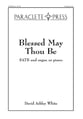 Blessed May Thou Be SATB choral sheet music cover